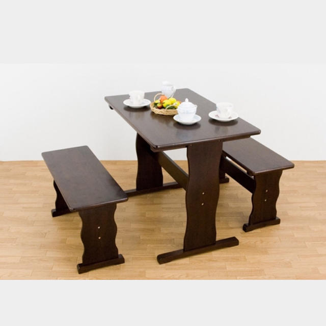 パインテーブル&ベンチ2脚セット 憧れ 8388円 www.gold-and-wood.com