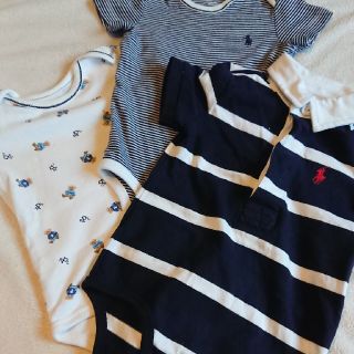 ラルフローレン(Ralph Lauren)のRALPH LAURENロンパース3枚(ロンパース)