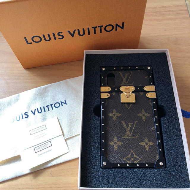 LOUIS VUITTON(ルイヴィトン)のルイヴィトン アイ・トランク IPHONE X iPhoneケース モノグラム  スマホ/家電/カメラのスマホアクセサリー(iPhoneケース)の商品写真