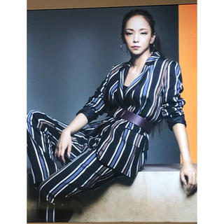 エイチアンドエム(H&M)の安室奈美恵×H&M ストライプ ジャケット パンツ セットアップ(テーラードジャケット)