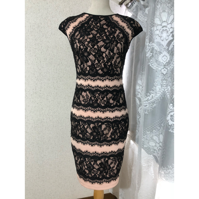 新品 タダシショージ Tadashi Shoji 膝丈ワンピ ドレス ピンク 新品 タダシショージ Tadashi Shoji 膝丈ワンピ ドレス ピンク
