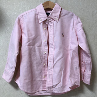 ラルフローレン(Ralph Lauren)のラルフローレン 長袖シャツ ピンク サイズ100(その他)