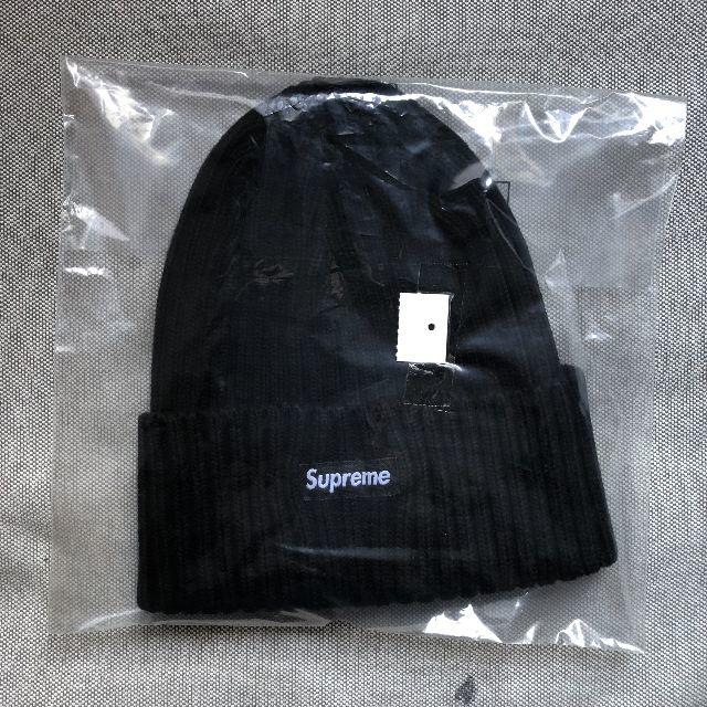 18ss Supreme Overdyed Ribbed Beanie ビーニー