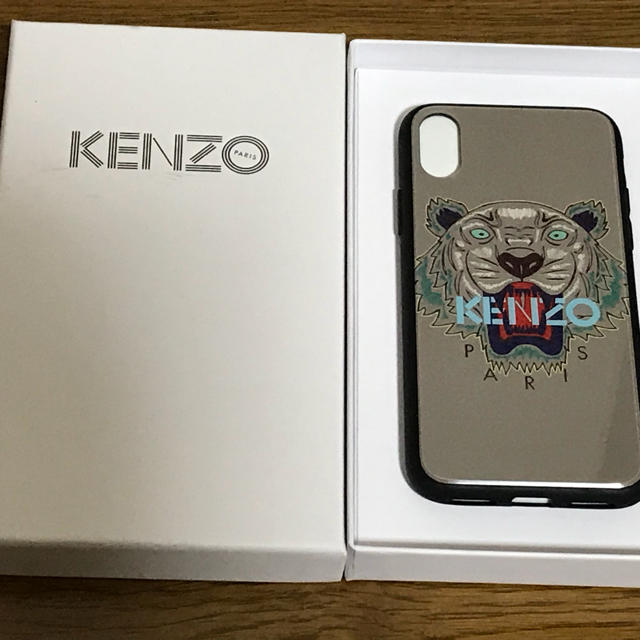 KENZO(ケンゾー)の未使用★KENZOケンゾー★IPHONE X CASEグレー★ スマホ/家電/カメラのスマホアクセサリー(iPhoneケース)の商品写真