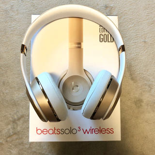 ビーツバイドクタードレ(Beats by Dr Dre)のBeats solo3 wireless プレミアムエディションゴールド(ヘッドフォン/イヤフォン)