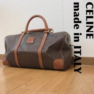 セリーヌ(celine)のCELINE セリーヌ イタリア製 ボストンバッグ M09 マカダム柄 0817(ボストンバッグ)