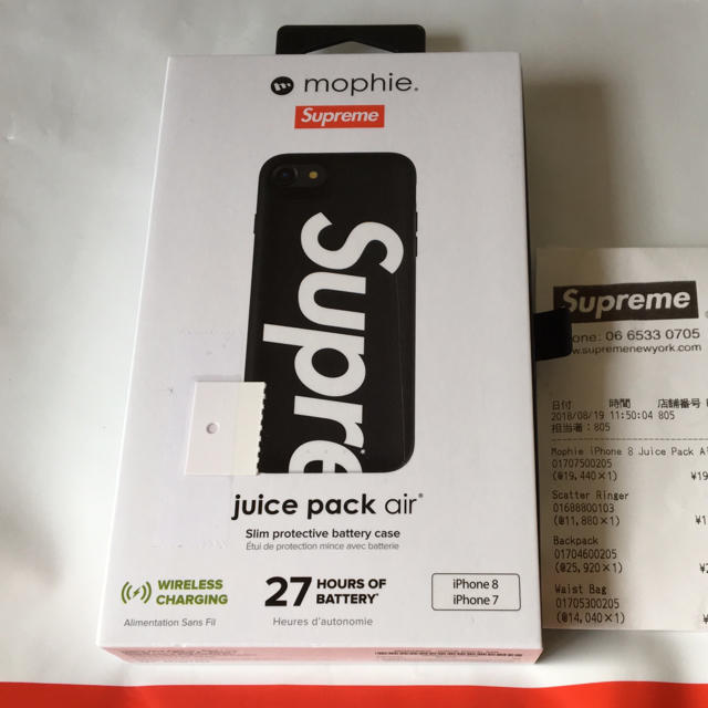 Supreme - supreme / mophie® iPhone 8 Juice Packの通販 by けん's shop｜シュプリームならラクマ