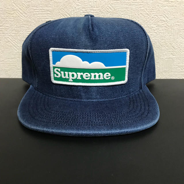 Supreme 18FW Horizon 5-Panel Cap デニム 新品