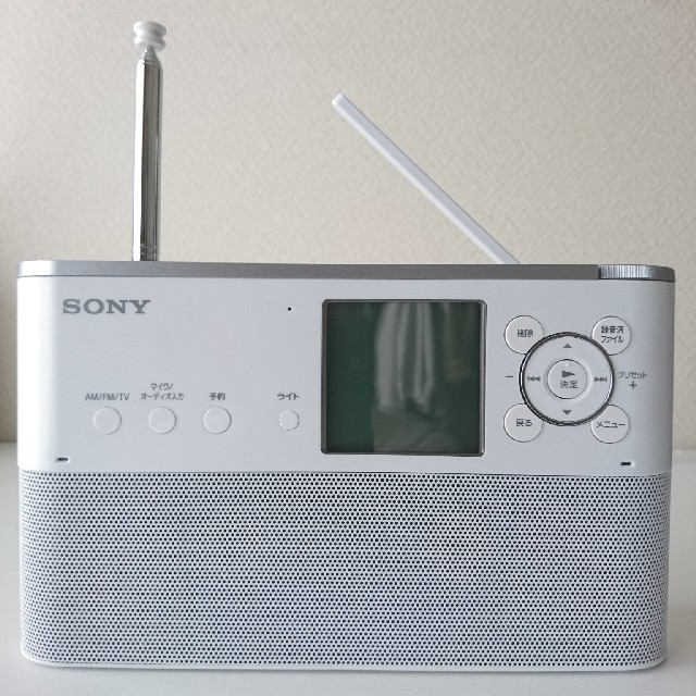 SONY ポータブルラジオレコーダー ワンセグ ICZ-R250TV 上品 www