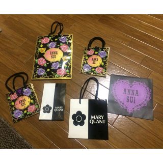 アナスイ(ANNA SUI)のANNA SUI  MARY QUANT アナスイ マリクワ 紙袋 ショッパー(ショップ袋)