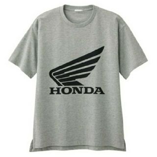 ジーユー(GU)のHONDA×GUコラボ✩BIG Tシャツ グレー(Tシャツ/カットソー(半袖/袖なし))