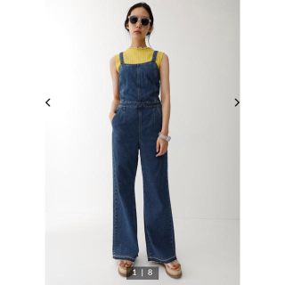 マウジー(moussy)の[期間限定値下げ]moussy デニム オールインワン(オールインワン)