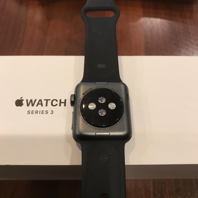 美品　Apple Watch 3 スペースグレイ38mm 本体　アップルウォッチ