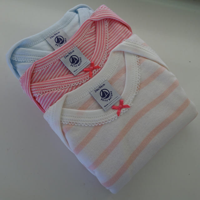 PETIT BATEAU(プチバトー)の★プチバトー36ヶ月女の子❣️専用品！ キッズ/ベビー/マタニティのベビー服(~85cm)(ロンパース)の商品写真