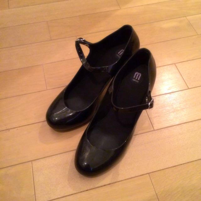 melissa(メリッサ)のメリッサ 黒バンプス レディースの靴/シューズ(ハイヒール/パンプス)の商品写真