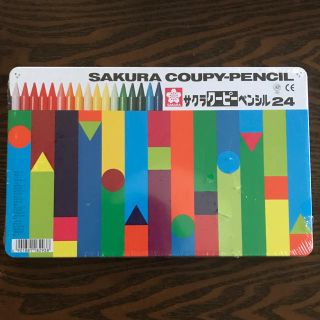 サクラ(SACRA)の★サクラクーピーペンシル 24色 新品 未開封★(色鉛筆)