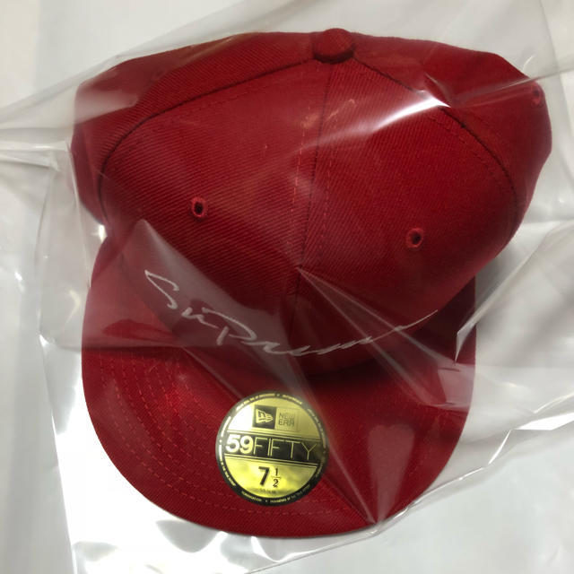 Supreme Classic Script New Era Red