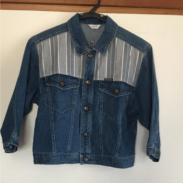 Trussardi(トラサルディ)の子供用 キッズ トラサルディ Gジャン 120cm 美品 キッズ/ベビー/マタニティのキッズ服男の子用(90cm~)(ジャケット/上着)の商品写真