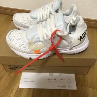 ナイキ(NIKE)のssunlovelive様専用nike off white air presto(スニーカー)