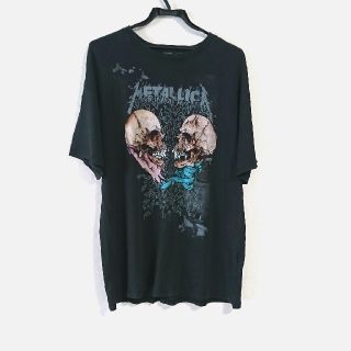 ベルシュカ(Bershka)のベルシュカ ヴィンテージ風 メタリカ Tシャツ(Tシャツ(半袖/袖なし))