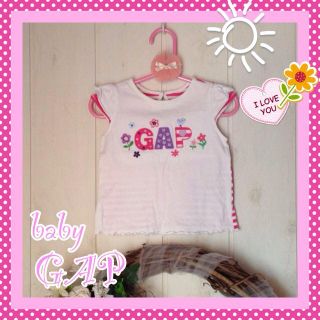 ベビーギャップ(babyGAP)の背中ボーダートップス(その他)