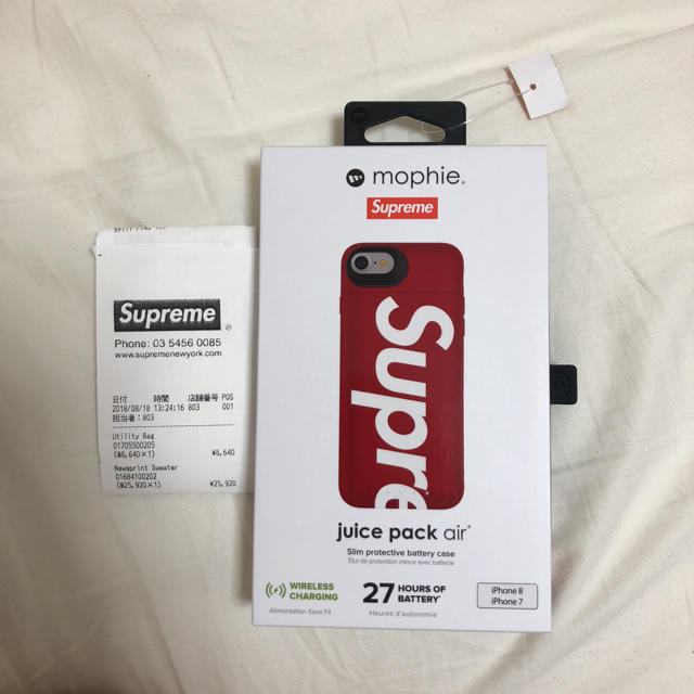 オンライン販売 Supreme Supreme Iphoneケース 7 8対応の アウトレット 本物 Www Littleshopp Com