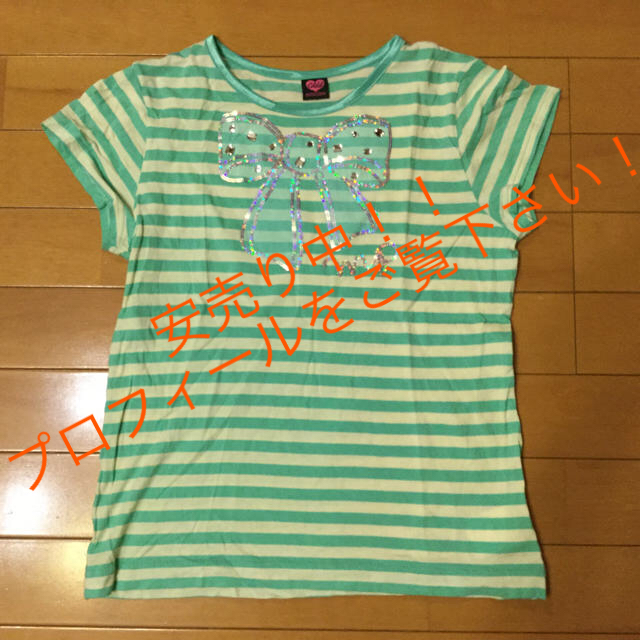 mezzo piano junior(メゾピアノジュニア)のmezzo piano tシャツ キッズ/ベビー/マタニティのキッズ服女の子用(90cm~)(Tシャツ/カットソー)の商品写真