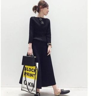 アパルトモンドゥーズィエムクラス(L'Appartement DEUXIEME CLASSE)の2018ss SLIT RIB KNIT お値下げ♡(カットソー(長袖/七分))