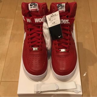 シュプリーム(Supreme)の国内正規品 新品 supreme nike air force 1 シュプリーム(スニーカー)