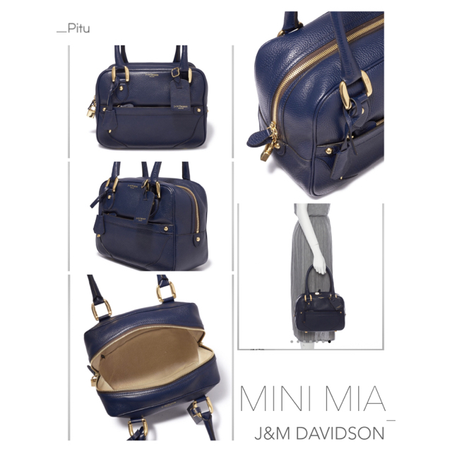 J&M DAVIDSON(ジェイアンドエムデヴィッドソン)の美品★ J&M DAVIDSON MINI MIA ミニミア レディースのバッグ(ハンドバッグ)の商品写真