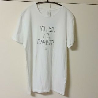 スローブイエナ(SLOBE IENA)のIENA SLOBE ロゴTシャツ 白T イエナ フランス製(Tシャツ(半袖/袖なし))