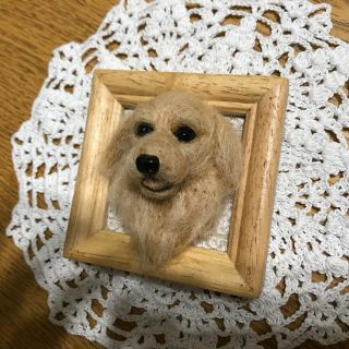 ゴールデンレトリバー◆ハンドメイド　羊毛フェルト　犬　34cm