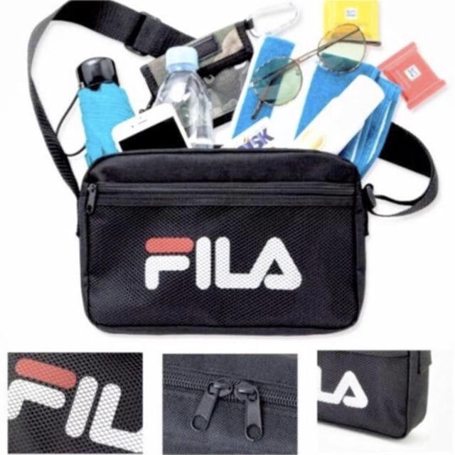 FILA(フィラ)のFILA ロゴショルダーバッグ レディースのバッグ(ショルダーバッグ)の商品写真