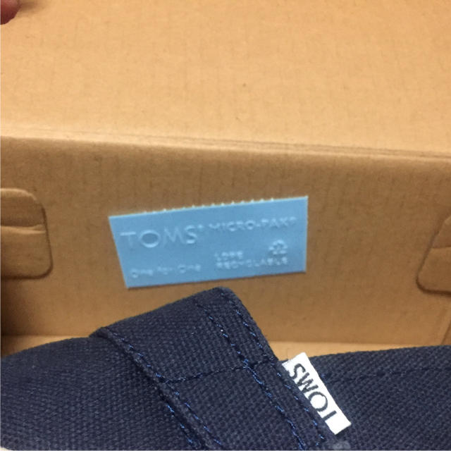 TOMS(トムズ)のtoms キッズ  スリッポン 11センチ キッズ/ベビー/マタニティのベビー靴/シューズ(~14cm)(スリッポン)の商品写真