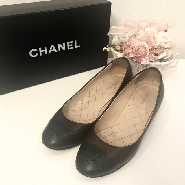 緊急値下げ！CHANEL　美品ココマークパンプス　ブラック　36.5　お箱入り