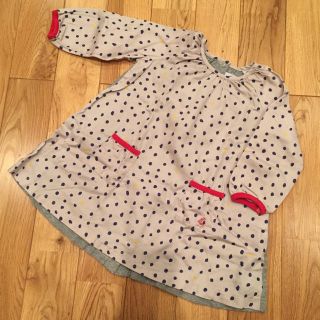 プチバトー(PETIT BATEAU)の【ゆうちろさま】プチバトー18m/スモックワンピース(ワンピース)