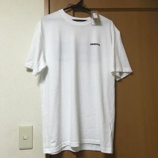 パタゴニア(patagonia)のPatagonia ロゴ 白 シャツ(Tシャツ/カットソー(半袖/袖なし))