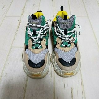 バレンシアガ(Balenciaga)のBALENCIAGA triple s イエローグリーン(スニーカー)