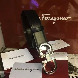 サルヴァトーレフェラガモ(Salvatore Ferragamo)のフェラガモ ベルト メンズ ベルト サイズ110 カット調整可(ベルト)