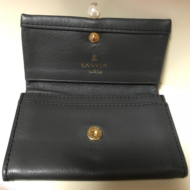 LANVIN en Bleu(ランバンオンブルー)の⭐︎LANVIN en blue 名刺入れ 美品⭐︎ レディースのファッション小物(名刺入れ/定期入れ)の商品写真