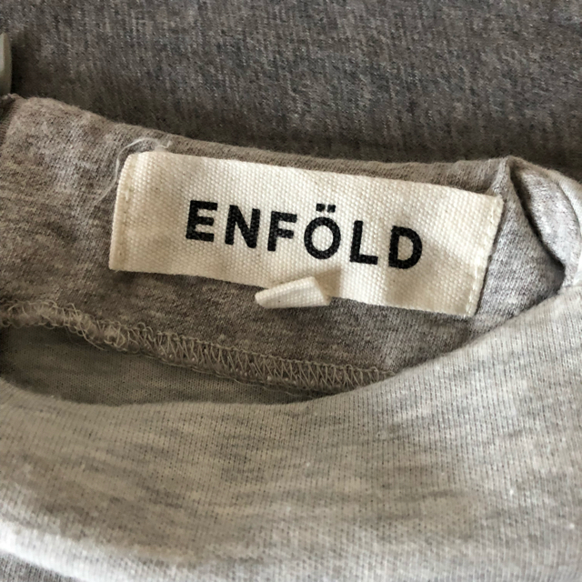 ENFOLD(エンフォルド)の【あっつん様専用】ENFOLD 変形スウェットワンピース レディースのワンピース(ミニワンピース)の商品写真