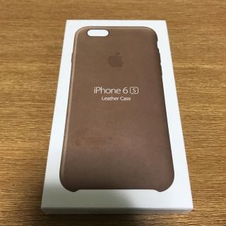 アップル(Apple)のたけ様専用 iPhone6/6s純正レザーケース ブラウン(iPhoneケース)