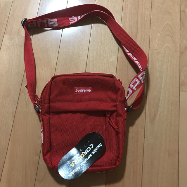 【新品】 Supreme 2018SS shoulder bag Red