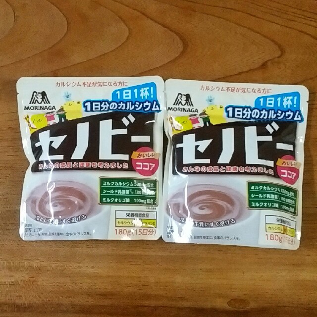 森永製菓(モリナガセイカ)の森永セノビー　ココア　2袋セット 食品/飲料/酒の飲料(その他)の商品写真