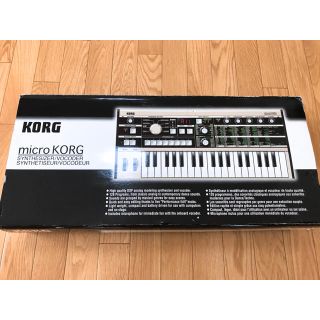 KORG - 【中古美品】microkorg マイクロコルグ 箱・付属品有りの