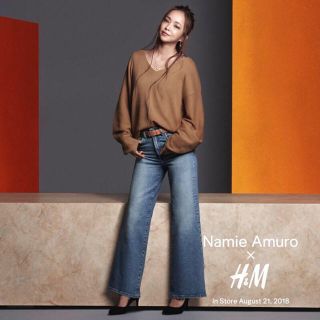 エイチアンドエム(H&M)のH&M ワイドパンツ(デニム/ジーンズ)