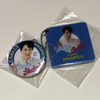 シーエヌブルー(CNBLUE)の CNBLUE ガチャ ジョンヒョン 缶バッジ ＆ ミラー(ミュージシャン)