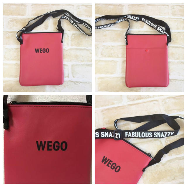 WEGO(ウィゴー)のセブンティーン【付録】WEGOのレザー調ミニショルダーバッグ《未開封》  レディースのバッグ(ショルダーバッグ)の商品写真