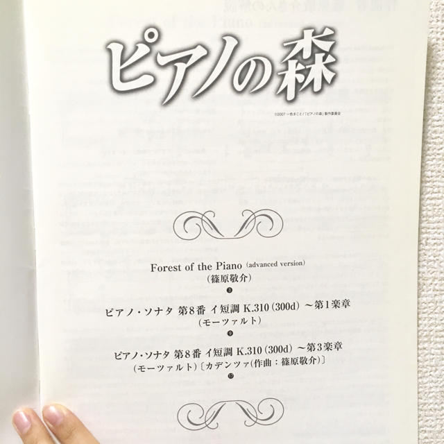 ピアノミニアルバム ピアノの森 篠原敬介 絶版楽譜 楽器のスコア/楽譜(クラシック)の商品写真