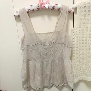 ロキエ(Lochie)の最終価格 seebychloe vintage camisole blouse(シャツ/ブラウス(半袖/袖なし))